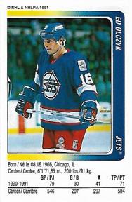 1991-92 Panini Hockey Stickers #64 Ed Olczyk Front