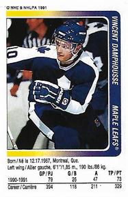 1991-92 Panini Hockey Stickers #92 Vincent Damphousse Front