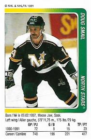 1991-92 Panini Hockey Stickers #111 Doug Smail Front