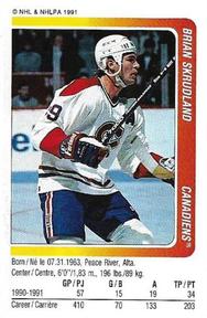 1991-92 Panini Hockey Stickers #194 Brian Skrudland Front