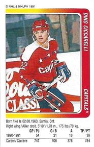 1991-92 Panini Hockey Stickers #207 Dino Ciccarelli Front