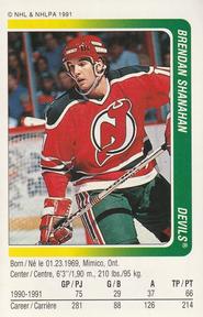 1991-92 Panini Hockey Stickers #222 Brendan Shanahan Front