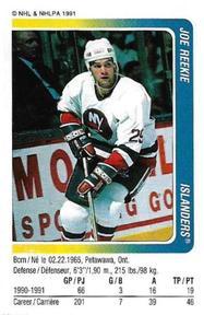 1991-92 Panini Hockey Stickers #252 Joe Reekie Front