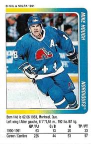 1991-92 Panini Hockey Stickers #254 Mike Hough Front