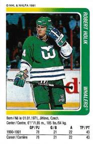 1991-92 Panini Hockey Stickers #316 Robert Holik Front