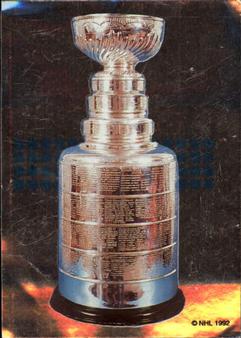 1992-93 Panini Stickers #1 Stanley Cup Front