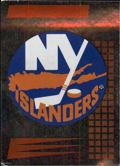 1992-93 Panini Hockey Stickers #194 New York Islanders Logo Front