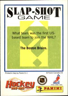 1992-93 Panini Hockey Stickers #265 Brad Shaw Back