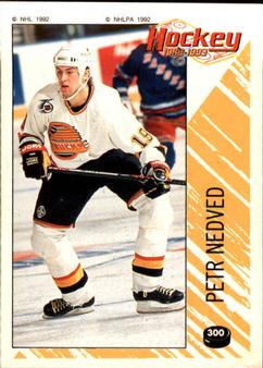 1992-93 Panini Hockey Stickers #300 Petr Nedved Front