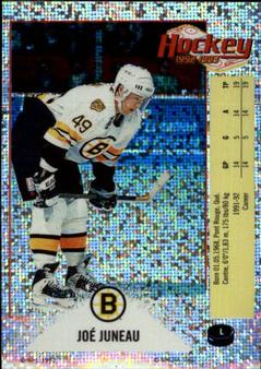 1992-93 Panini Hockey Stickers #L Joe Juneau Front