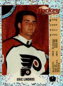 1992-93 Panini Stickers #P Eric Lindros Front