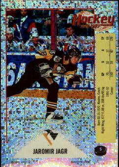 1992-93 Panini Hockey Stickers #S Jaromir Jagr Front