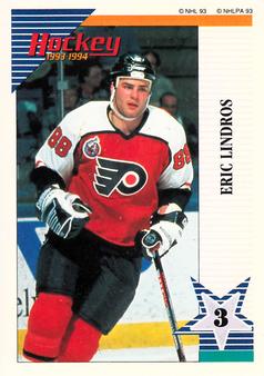 1993-94 Panini Stickers #144 Eric Lindros Front