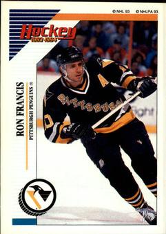 1993-94 Panini Stickers #81 Ron Francis Front