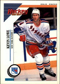 1993-94 Panini Hockey Stickers #97 Kevin Lowe Front
