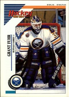 1993-94 Panini Hockey Stickers #108 Grant Fuhr Front