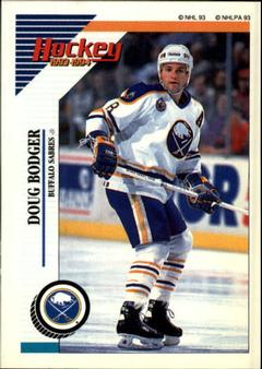 1993-94 Panini Hockey Stickers #109 Doug Bodger Front