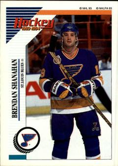 1993-94 Panini Hockey Stickers #158 Brendan Shanahan Front