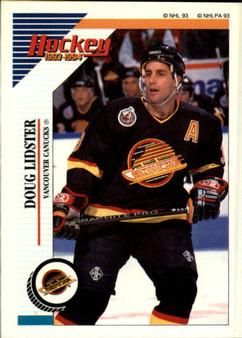 1993-94 Panini Hockey Stickers #176 Doug Lidster Front