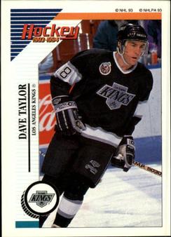 1993-94 Panini Stickers #206 Dave Taylor Front