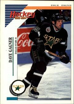 1993-94 Panini Stickers #269 Dave Gagner Front