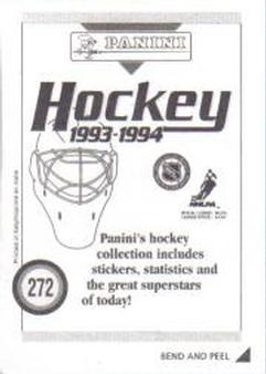 1993-94 Panini Stickers #272 Neal Broten Back