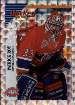 1993-94 Panini Hockey Stickers #B Patrick Roy Front