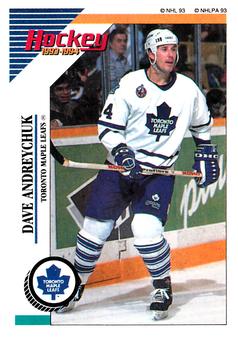 1993-94 Panini Hockey Stickers #223 Dave Andreychuk Front