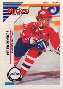 1993-94 Panini Stickers #24 Peter Bondra Front
