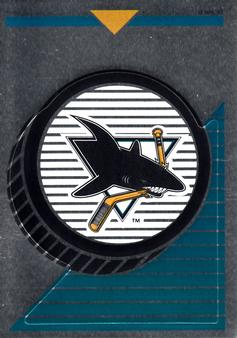1993-94 Panini Stickers #255 San Jose Sharks Logo Front