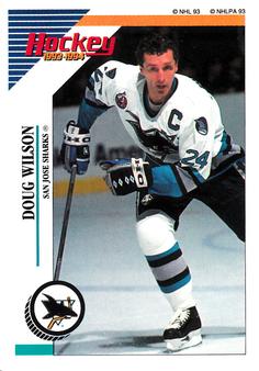 1993-94 Panini Hockey Stickers #264 Doug Wilson Front