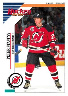 1993-94 Panini Stickers #41 Peter Stastny Front