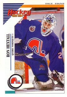 1993-94 Panini Stickers #77 Ron Hextall Front