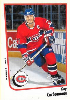 1994-95 Panini Hockey Stickers #10 Guy Carbonneau Front