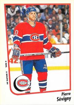1994-95 Panini Hockey Stickers #11 Pierre Sevigny Front
