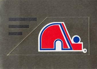1994-95 Panini Hockey Stickers #57 Quebec Nordiques Logo Front