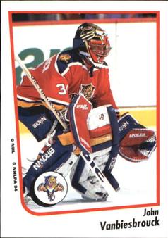 1994-95 Panini Hockey Stickers #72 John Vanbiesbrouck Front