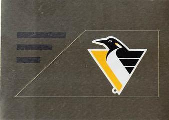 1994-95 Panini Hockey Stickers #75 Pittsburgh Penguins Logo Front