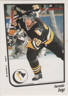 1994-95 Panini Hockey Stickers #76 Jaromir Jagr Front
