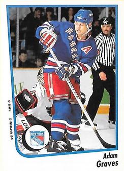 1994-95 Panini Hockey Stickers #87 Adam Graves Front