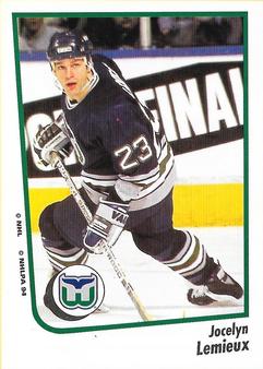 1994-95 Panini Hockey Stickers #114 Jocelyn Lemieux Front