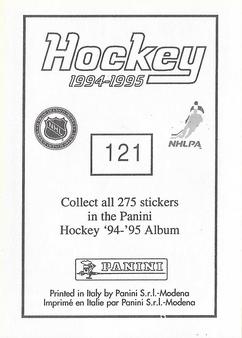 1994-95 Panini Stickers #121 Terry Yake Back