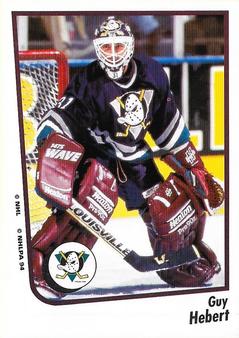 1994-95 Panini Hockey Stickers #126 Guy Hebert Front