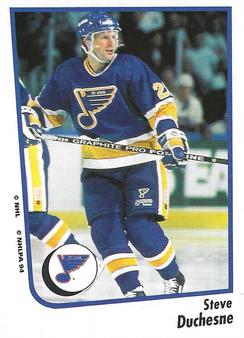1994-95 Panini Hockey Stickers #143 Steve Duchesne Front