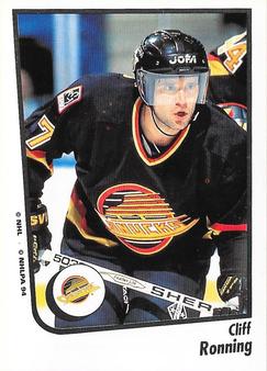 1994-95 Panini Hockey Stickers #145 Cliff Ronning Front