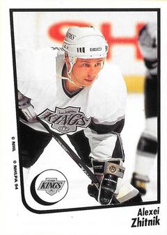 1994-95 Panini Hockey Stickers #179 Alexei Zhitnik Front