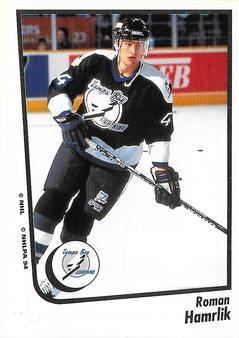 1994-95 Panini Hockey Stickers #188 Roman Hamrlik Front