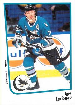 1994-95 Panini Hockey Stickers #217 Igor Larionov Front
