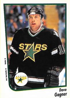 1994-95 Panini Stickers #227 Dave Gagner Front