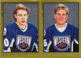 1994-95 Panini Hockey Stickers #235 Pavel Bure / Brett Hull Front